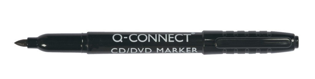Q-Connect CD/DVD Marker - Black