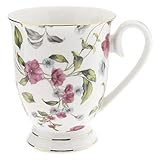Clayre & Eef 6CE0834 Becher 11x8x10 cm Kaffeetasse Teetasse Vintage