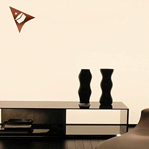 Qibla Direction Pointer (2pk) - Wall/Ceiling Decal Sticker (S005M) (Copper Metalic)