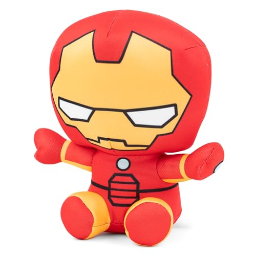 Image of Mirada Marvel Iron Man Soft Plush Toy - 23cm | Official Licensed Superhero Stuffed for Kids, Boys & Girls | Super Soft Cuddly Character Toy for Fans | Ideal Gift for Birthday /Christmas /Diwali