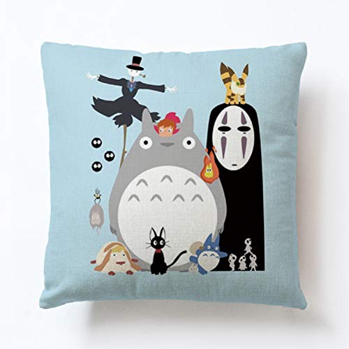Doubl Funda de cojín Totoro Lindo