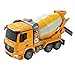 Mondo Motors - Mercedes Arocs Concrete Mixer in scala 1:26 - Mezzo da lavoro - Camion Betoniera RC miscelatore di cemento - controller 2.4 GHz - colore giallo/nero - 63517