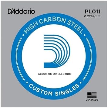 D'Addario PL011 Single Electric Guitar String (11)