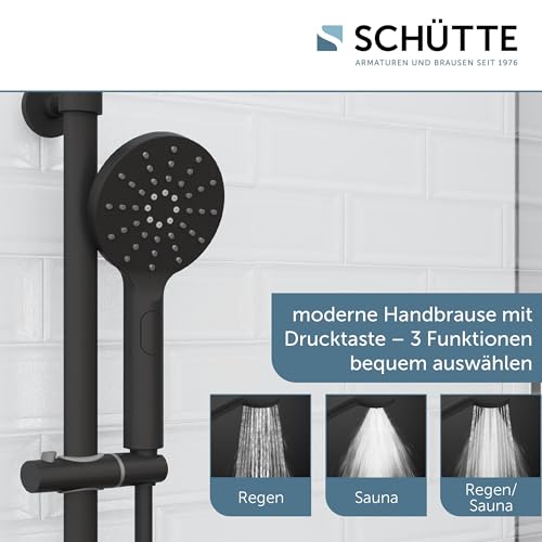 Ganzkörper-Regenduschsystem Mit 6 Düsen & Handbrause | 40,6 Cm Regendusche, Gebürstetes Gold