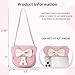 Personalized Belt Bag for Girls Fashion Waist Packs Girls Purse Crossbody Bags with with Initial Letter Patch