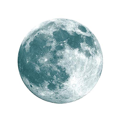 Vinilo decorativo lunar luminoso para pared miniatura 1