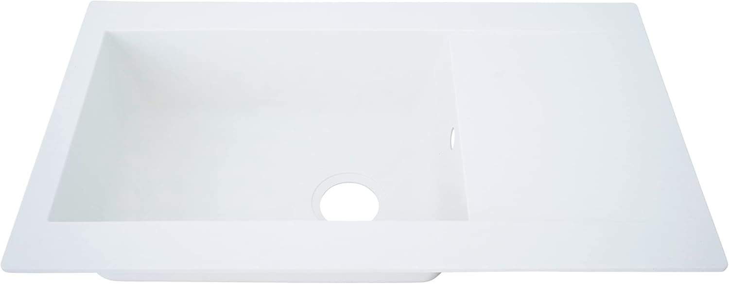 Respekta Sink, 86 x 50 cm, White