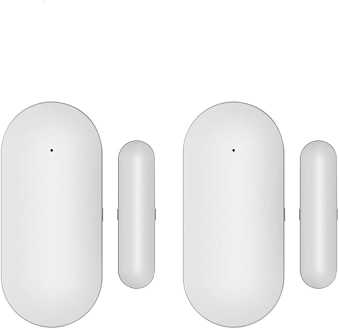 PGST Sensor Inalámbrico para Puertas y Ventanas -Funciona con Sistema de Alarma PGST, Batería de Larga Duración