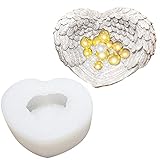 ★【 Einzigartig und elegant 】★ Perfekt für Bastelprojekte zur Herstellung von Achatflocken, Aufbewahrungsgeschirr für Schmuck, Tabletts, Kunstharzkunst, Wohnkultur usw. Füllen Sie sie einfach mit Epoxidharz, fügen Sie etwas Glitzer, Glimmerpulver, flüssigen Harzfarbstoff, trockene Blumen und Perlen hinzu oder was auch.