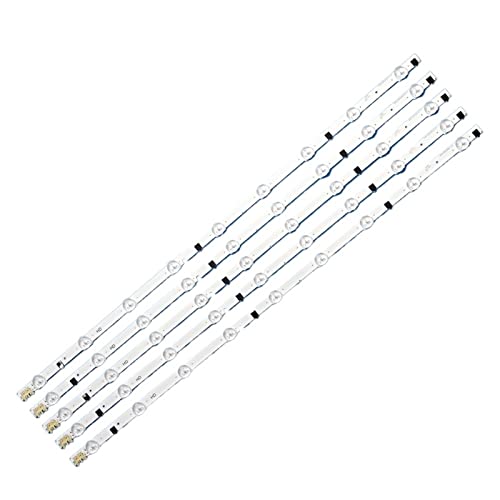 EUETVEXERK 9 lámparas LED Tira de retroiluminación UE32F6200AK UE32F5020AK UE32F5505AK UE32F5560AK UE32F6100AK Kit de bares Televisión LED Banda compatible for Samsung Luces de repuesto para televisor