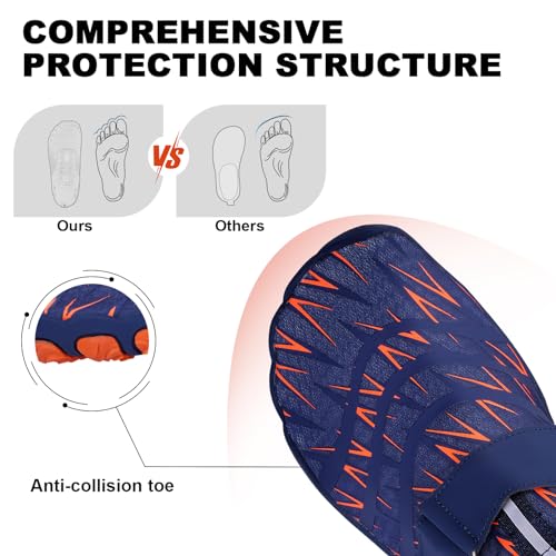 Image of barefoot hiking shoes for women men professional water shoes for women men barefoot hiking shoes for travel wide toe slip resistant breathable