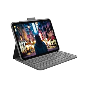 Logitech Slim Folio Keyboard Case for iPad (10th gen & A16) with Integ...