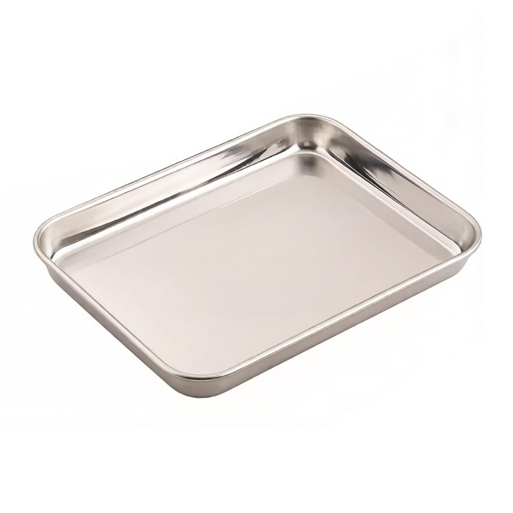 Plateaux d'organisation d'espace de travail en inox pour outils de salon