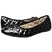 Alpine Swiss Women’s Aster Ballet Flats | Patent Leather Slip-On Shoes | Quilted Pillow Stitch | Rounded Toe | Everyday Comfortable Fashion Footwear PT BLK 7