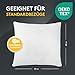 LILENO HOME Kissenfüllung 50x60 (6er Set) | Pralle Füllung für Couchkissen & Dekokissen 50x60 | Wolkenweiches Sofa Pillow & Schlafkissen Made in Germany | Kissen Set mit Oeko-Tex Klasse 1