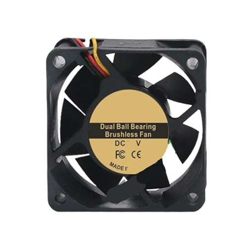 60x60x25mm DC24V Radiator Cooling Fan(5V 2PIN,Two Ball Bearing)