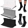 20 pares de calcetines deportivos para hombre que absorben la humedad, calcetines acolchados para deporte, correr, viajar