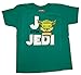 Star Wars J is for Jedi Toddler/Juvy T-Shirt - Green (4T)