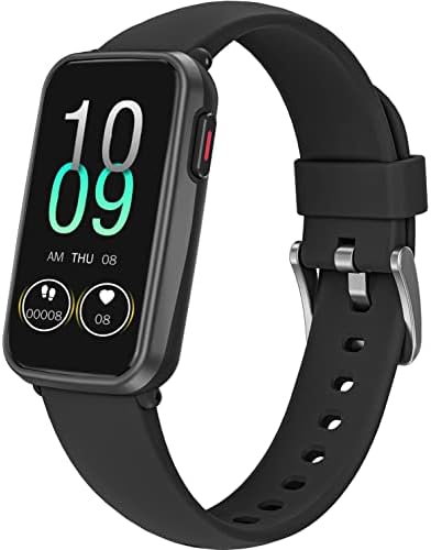 MorePro Fitness Tracker with Blood Pressure and Blood Oxygen, Fitness Watch with Heart Rate Monitor Health Sleep Tracking, Waterproof Smart Watch Activity Tracker Step Tracker Pedometer for Women Men
