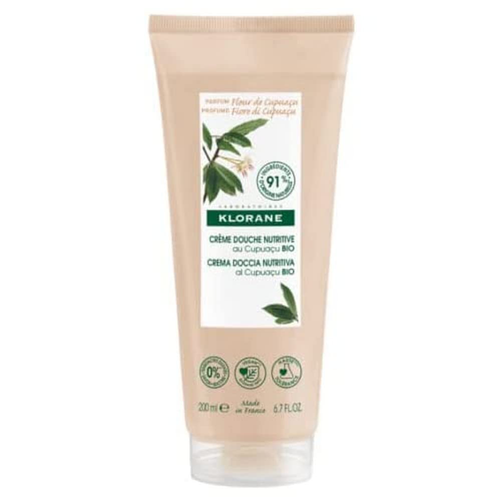 Klorane Nourishing Shower Cream With Cupuaçu Organic Flower 200ml