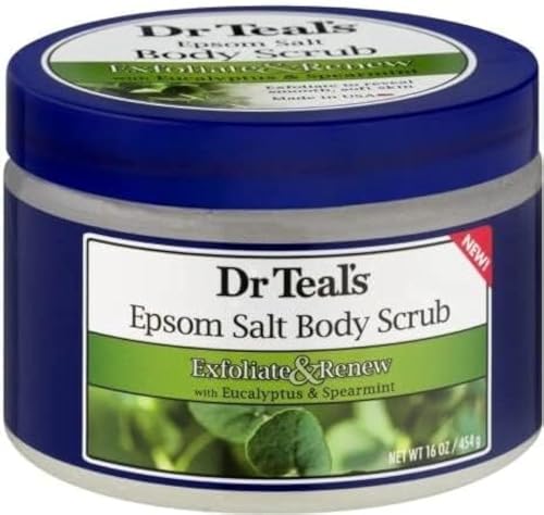 Dr Teal Esfoliante corporal Epsom Salt da Epsom e relaxamento