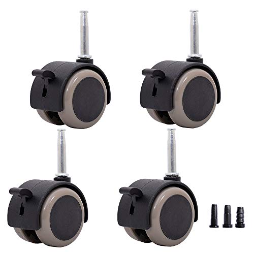 Diamètre de roue 50 mm pour lit bébé roulettes pivotantes M8