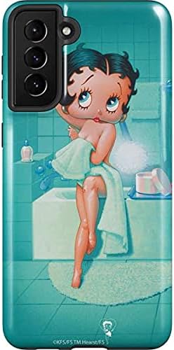 Skinit Pro Phone Case Compatible with Galaxy S21 FE - Officially Licensed Betty Boop Little Black Dress Design