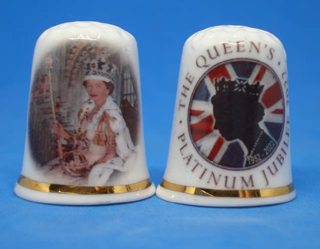 Buy Birchcroft China China Collectible Thimble Queen Elizabeth