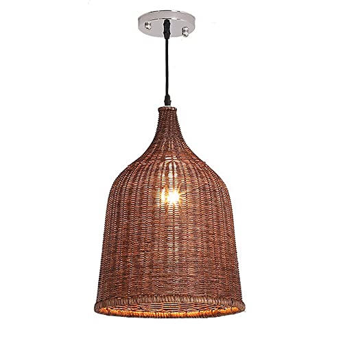 Lustre en bambou YangRy ajustable pour résoudre les problèmes de plafond