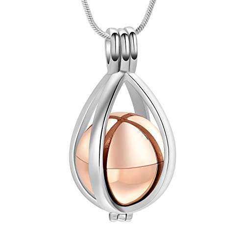 Gioielli per cremazione per ceneri Sempre nel mio cuore Collana con