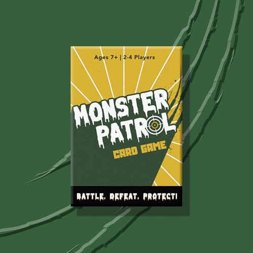 Monster Patrol Card Game for Kids – Fast 8–Minute Rounds,