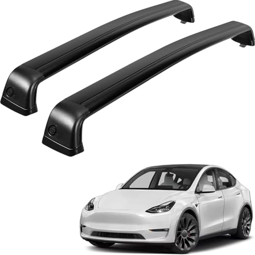 Barres de toit pour Tesla Model Y 2017-2024 de haute capacité