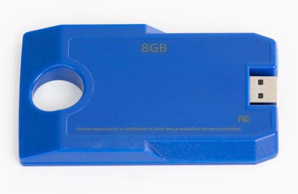 8GB Blank Cartridge for Talking Book Players.
