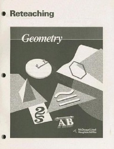 Amazon | Geometry, Grade 10 Spanish Reteaching Workbook: Mcdougal ...