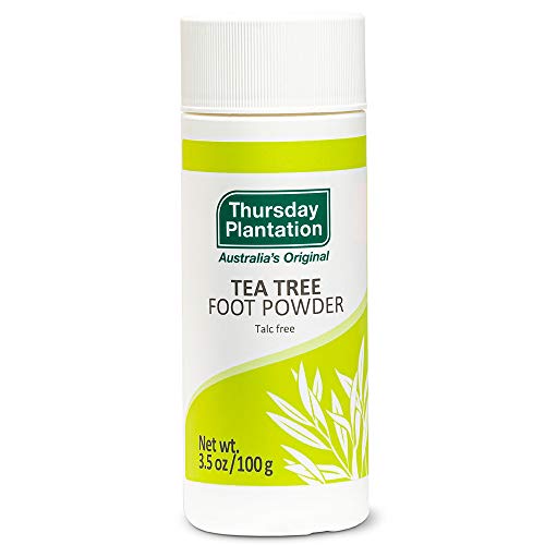 Thursday Plantation Tea Tree Foot Powder, Helps Prevent Foot Odor And Sweat, 3.5 Ounces #TOP5