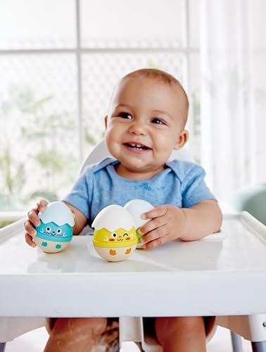 Hape Set Hochet Bebe 0 Mois - Jouet Éveil Naissance - Activité Sensorielle Bebe, Motricité Hochet Dentition - Cadeau Naissance Fille Garçon - Apprentissage des Sens, Musique - Massage des Gencives – Image 4