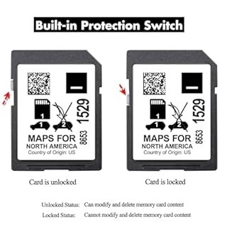 2024 Latest Navigation SD Card Update for GM Chevrolet Cadillac Buick GMC | Accessories 8653 1529 | Map Updates for USA Canada Mexico