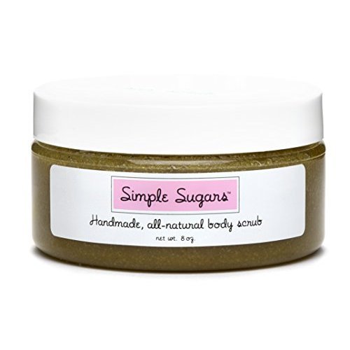 Buy Simple Sugars Green Tea Body Scrub Formulated for Sensitive Skin