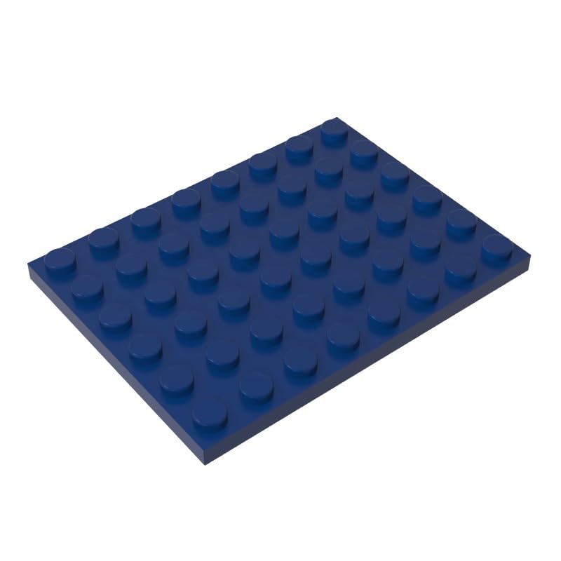 GDS-524 Compatible with LEGO 3036 Foundation Plate 6x8, Dark Blue, 10 PCS — image 1