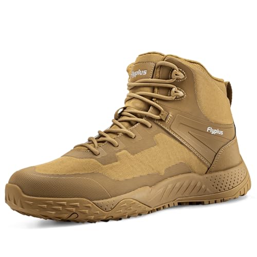 Men's Military Tactical Boots Waterproof Lightweight Hiking Boots Durable Non-Slip Combat Boot For Work