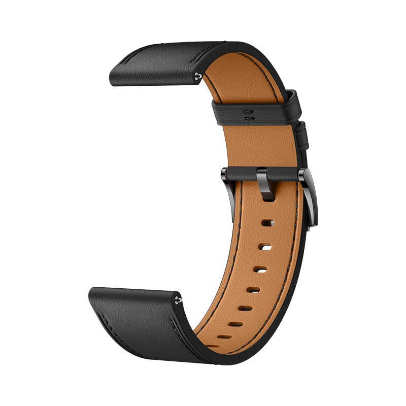 Amazon.co.jp: HUAWEI EasyFit 3 22mm幅 レザー ブラック : ファッション