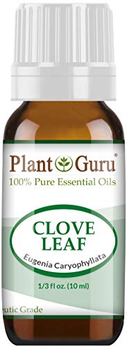 Clove Leaf Essential Oil. 10 ml. 100% Pure Undiluted Therapeutic Grade.