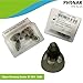 Phonak Open Smokey Hearing Aid Domes 4.0 – Medium Size (M) – 10-Pack – Compatible with Marvel, Paradise, Lumity RIC Devices – Original Phonak Replacement Tips (Medium)