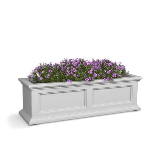 Self-Watering Mayne Fairfield Window Box Planter