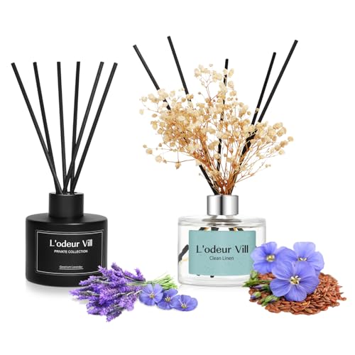 Set Difusores Aromáticos L'odeur Vill 200ml y 100ml miniatura 1