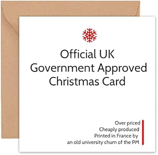 Felbridge Studio - Funny Christmas Card - Rude Cards for Friends Family Husband Grandson Granddaughter Mum Dad Boyfriend Cousin Him Her in law - Humorous Gift 2021-15cm