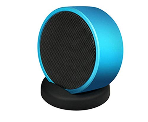 Petite base de haut-parleur Bluetooth bleu pour un son mobile net