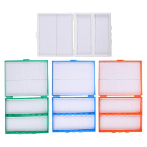 Boîte porte-lames pour microscope et rangement de préparation de laboratoire Beaupretty