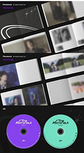 DREAMUS JIN BTS - The Astronaut CD (01 (Purple) ver.) (SMK1348), Medium - Image 3