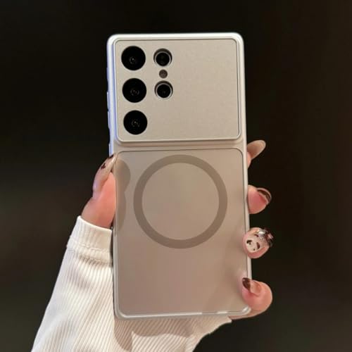Coque Galaxy S26 Pro verre trempé argent étui chargeur magnétique